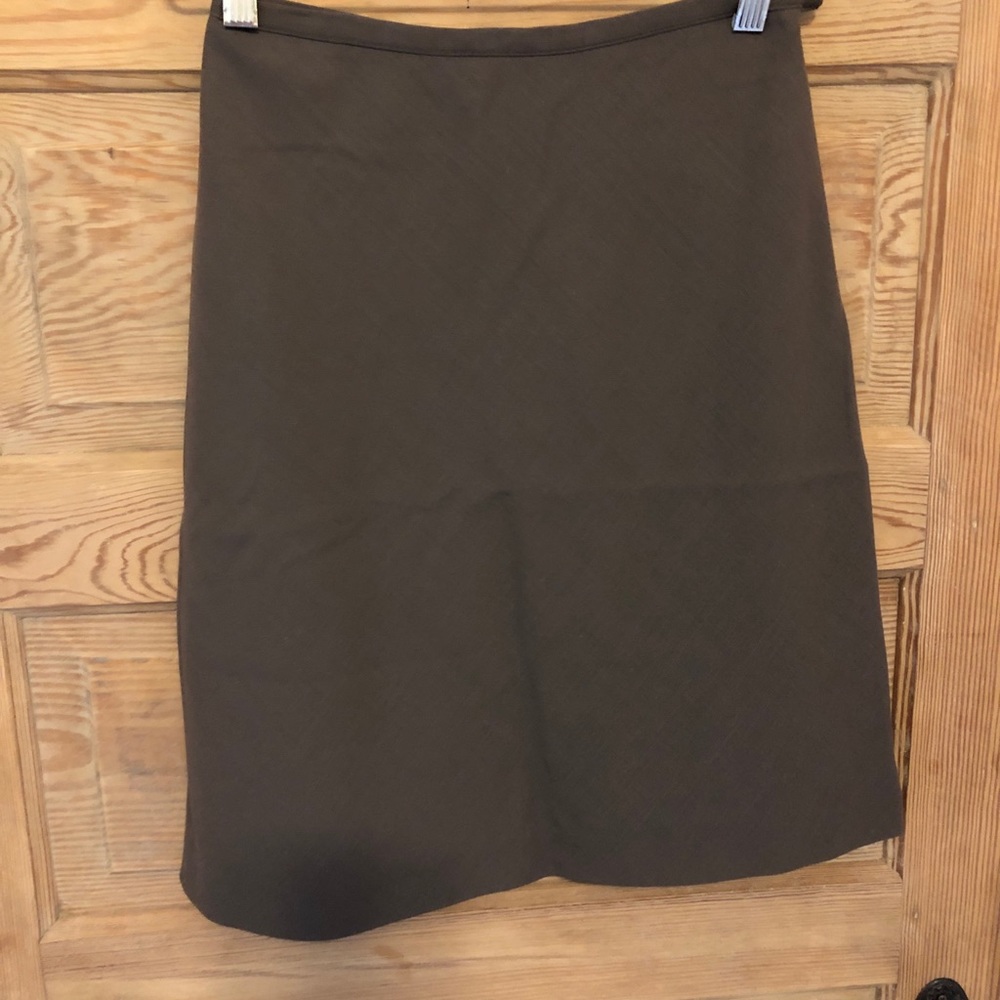 Banana Republic Brown Suit Skirt